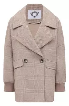 Шерстяное полупальто Diego M