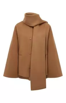 Шерстяное полупальто Erika Cavallini