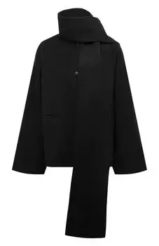 Шерстяное полупальто Erika Cavallini