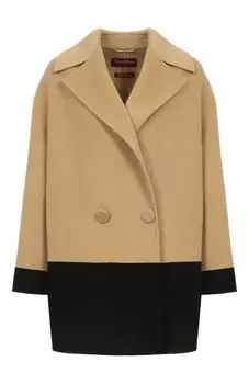 Шерстяное полупальто Max Mara Studio