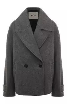 Шерстяное полупальто Rohe