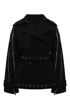 Шерстяное полупальто Rokh