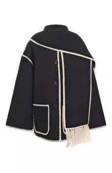 Шерстяное полупальто TOTEME