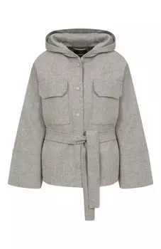 Шерстяное полупальто Weekend Max Mara