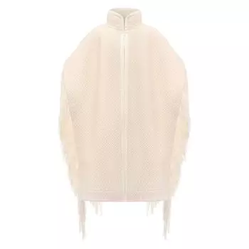 Шерстяное пончо Jil Sander