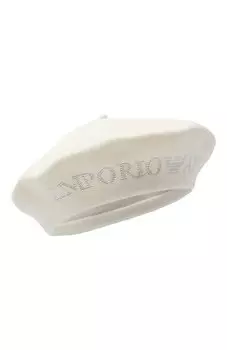 Шерстяной берет Emporio Armani