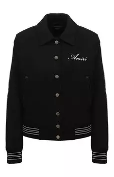 Шерстяной бомбер Amiri