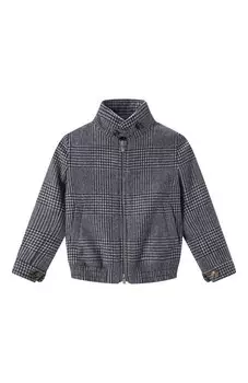 Шерстяной бомбер Brunello Cucinelli