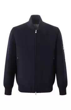 Шерстяной бомбер Brunello Cucinelli