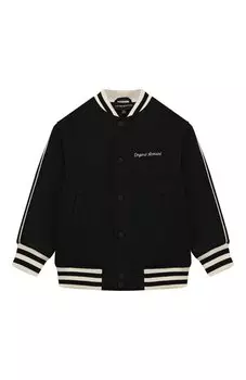 Шерстяной бомбер Emporio Armani