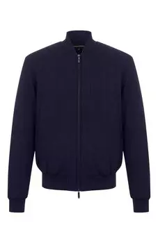 Шерстяной бомбер Emporio Armani