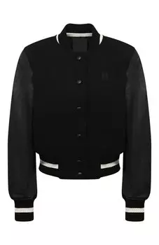 Шерстяной бомбер Givenchy