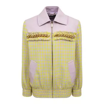 Шерстяной бомбер Versace