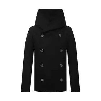 Шерстяной бушлат Balmain