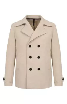 Шерстяной бушлат Harris Wharf London