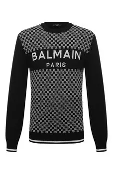 Шерстяной джемпер Balmain