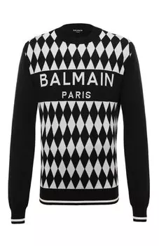 Шерстяной джемпер Balmain