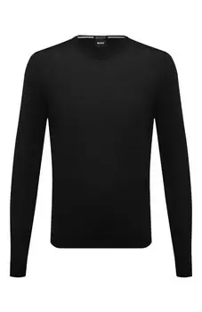 Шерстяной джемпер BOSS