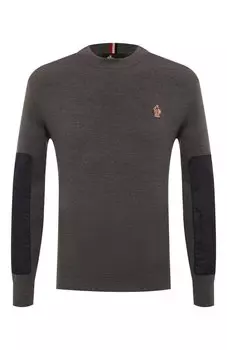 Шерстяной джемпер Moncler Grenoble