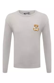 Шерстяной джемпер Moschino