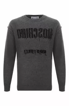 Шерстяной джемпер Moschino