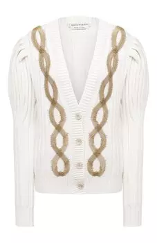 Шерстяной кардиган Alexander McQueen