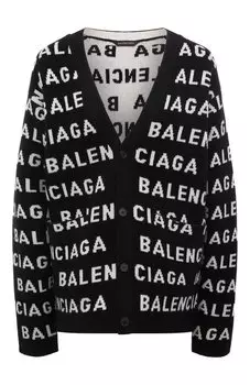 Шерстяной кардиган Balenciaga