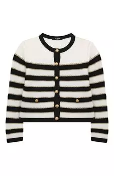 Шерстяной кардиган Balmain
