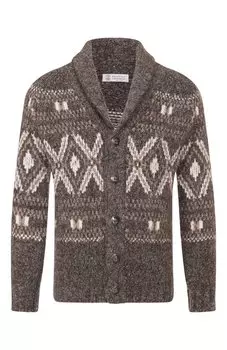 Шерстяной кардиган Brunello Cucinelli