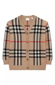 Шерстяной кардиган Burberry