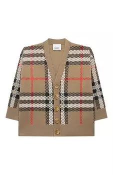 Шерстяной кардиган Burberry