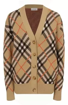 Шерстяной кардиган Burberry