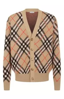 Шерстяной кардиган Burberry