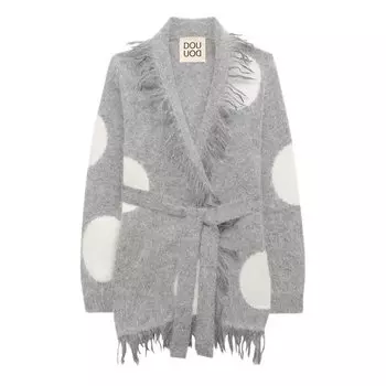 Шерстяной кардиган DOUUOD