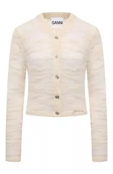 Шерстяной кардиган Ganni