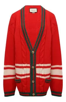 Шерстяной кардиган Gucci