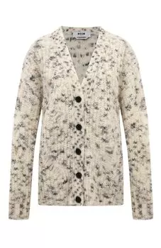 Шерстяной кардиган MSGM