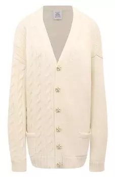 Шерстяной кардиган VETEMENTS