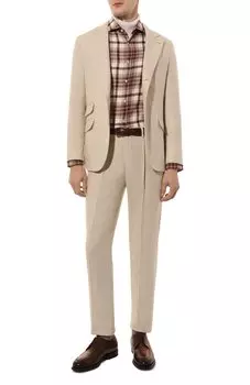Шерстяной костюм Brunello Cucinelli