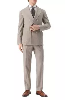 Шерстяной костюм Brunello Cucinelli