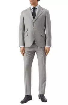 Шерстяной костюм Brunello Cucinelli