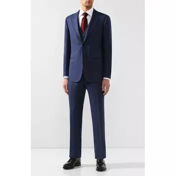 Шерстяной костюм-тройка Kiton