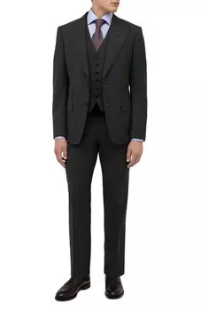 Шерстяной костюм-тройка Tom Ford