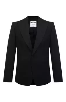 Шерстяной пиджак Moschino