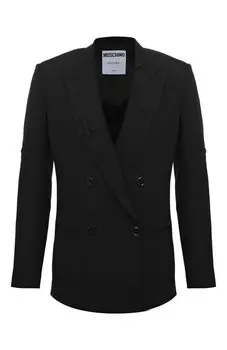 Шерстяной пиджак Moschino