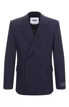 Шерстяной пиджак MSGM