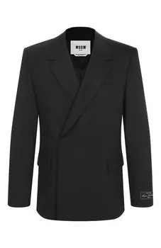 Шерстяной пиджак MSGM