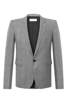 Шерстяной пиджак Saint Laurent