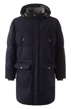 Шерстяной пуховик Brunello Cucinelli