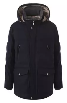 Шерстяной пуховик Brunello Cucinelli